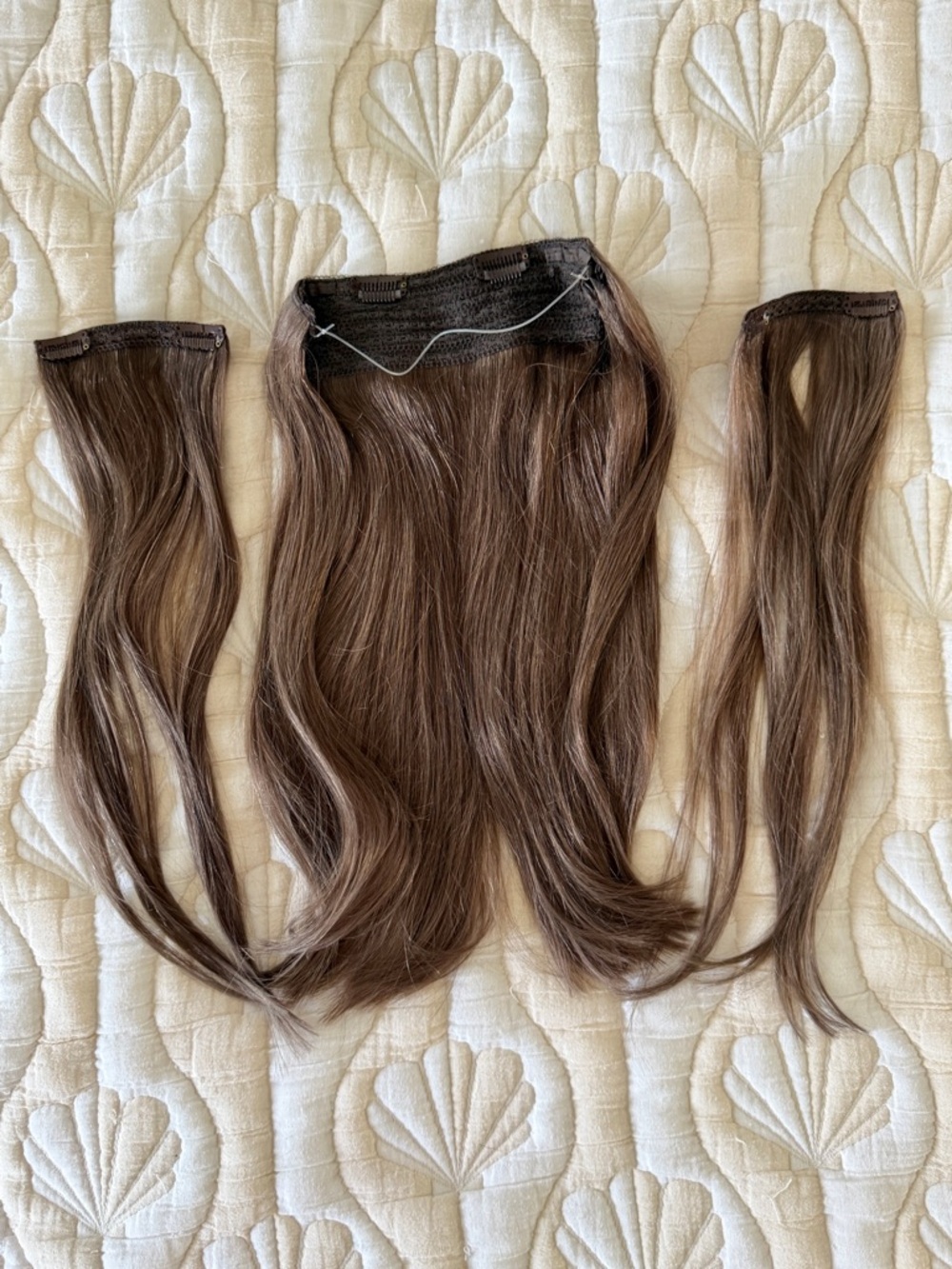 Luxy Hair | 16" Sandy Brown Halo® Hair Extensions (140g)
